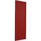 Ekena Millwork True Fit PVC Single Panel Chevron Modern Style Fixed Mount Shutters, Fire Red, 15W x 62H, PR TFP001CV15X062BR - alternate 5